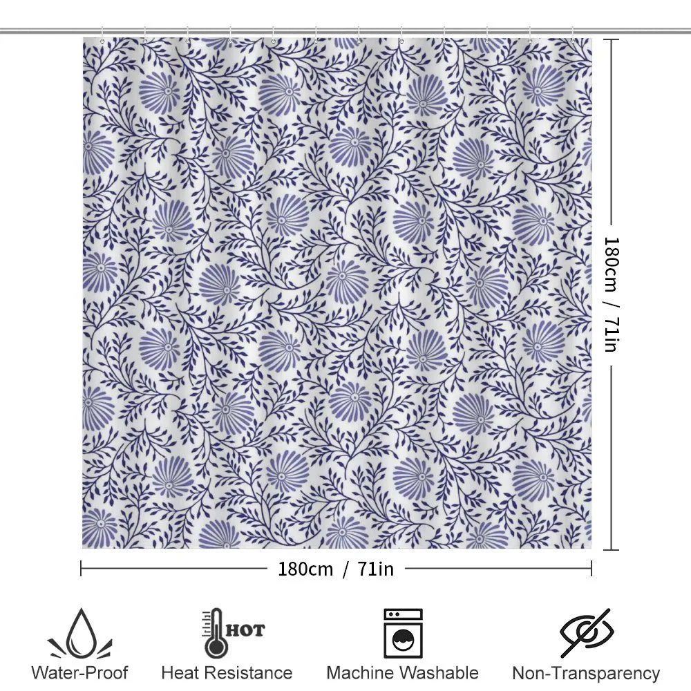 Japanese Bluebell Motif — Detail 2