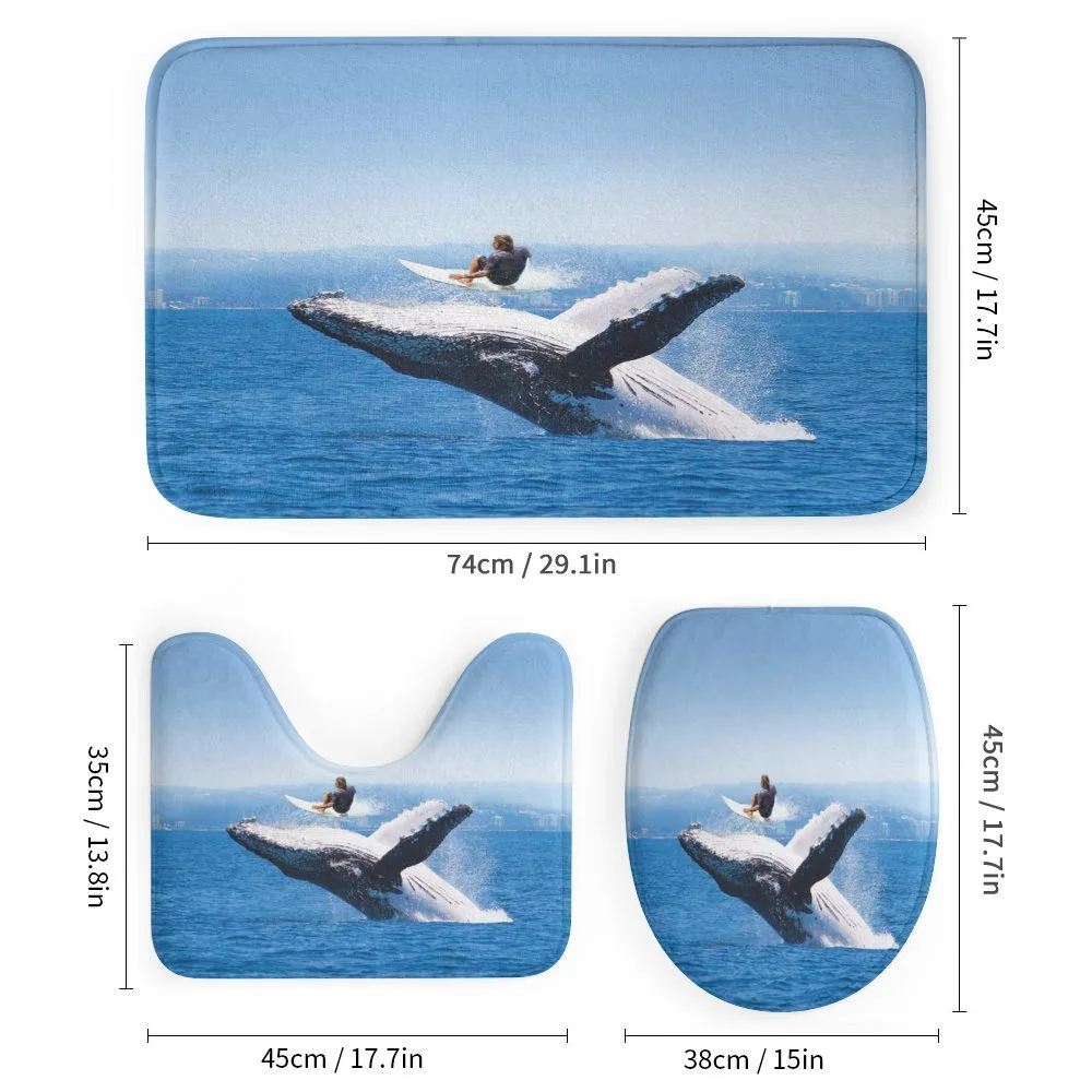 Jumphing Dolphin Surfer — Detail 1