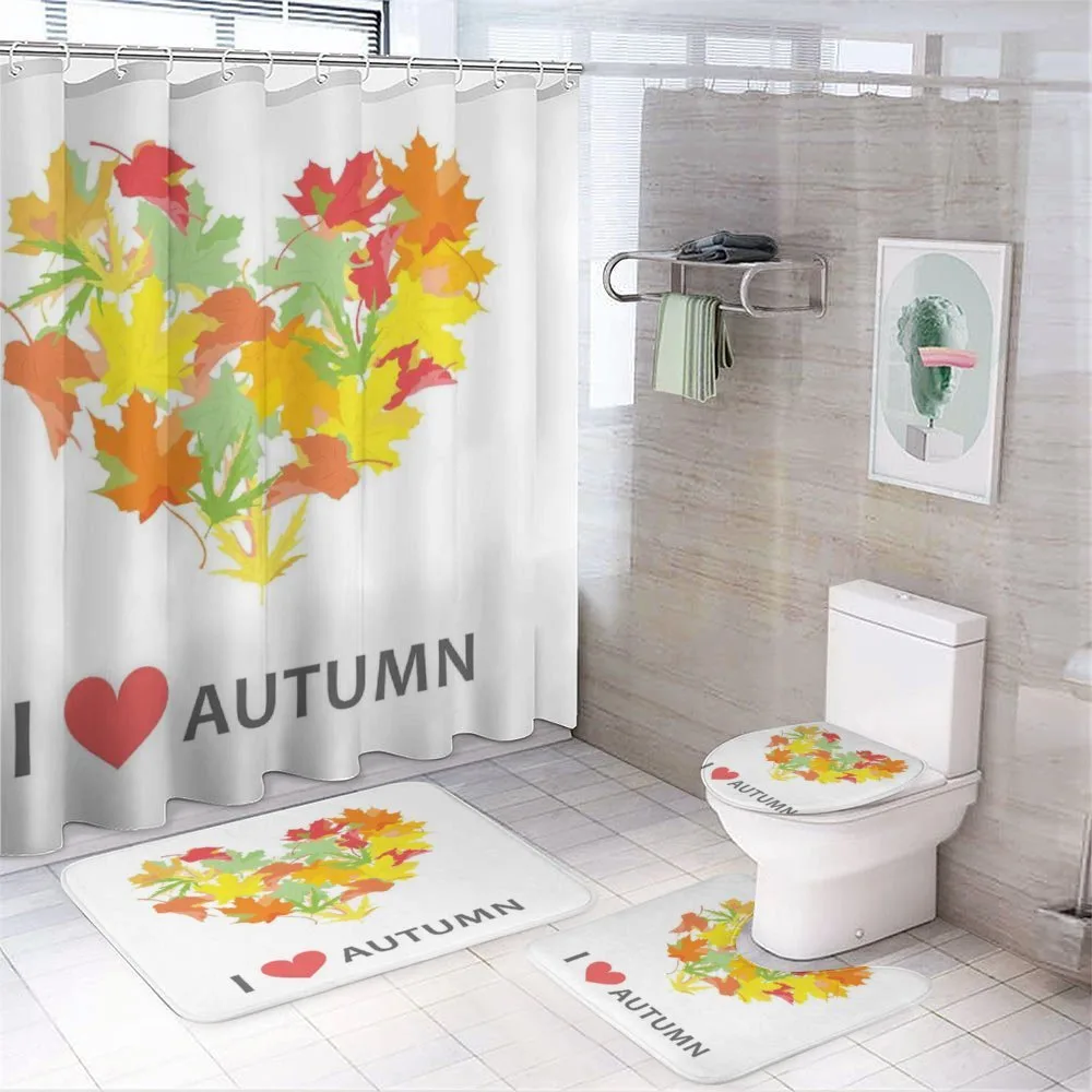 Maple Leaves with Heart — Your design