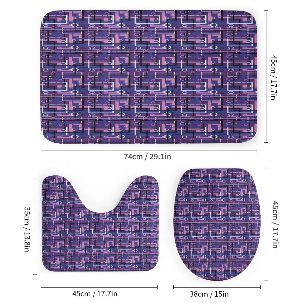 Maze Shapes Circles — Detail 1