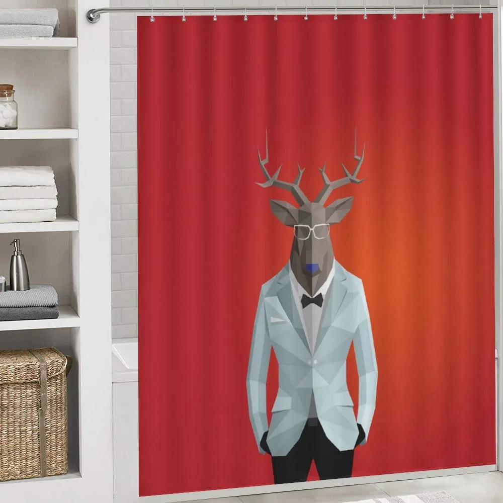 Moose Animal Person in Suit — Detail 4