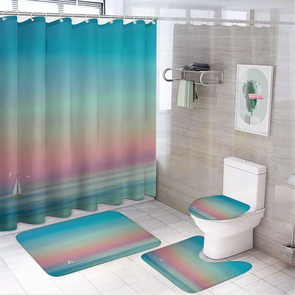 Ombre Calm Sea Tides Artwork — Your design