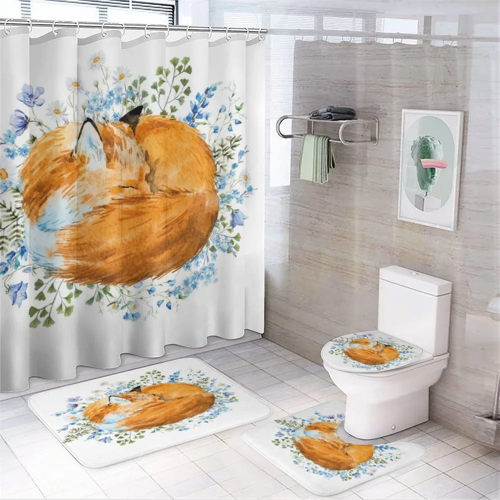 Sleeping Fox Watercolors — Your design
