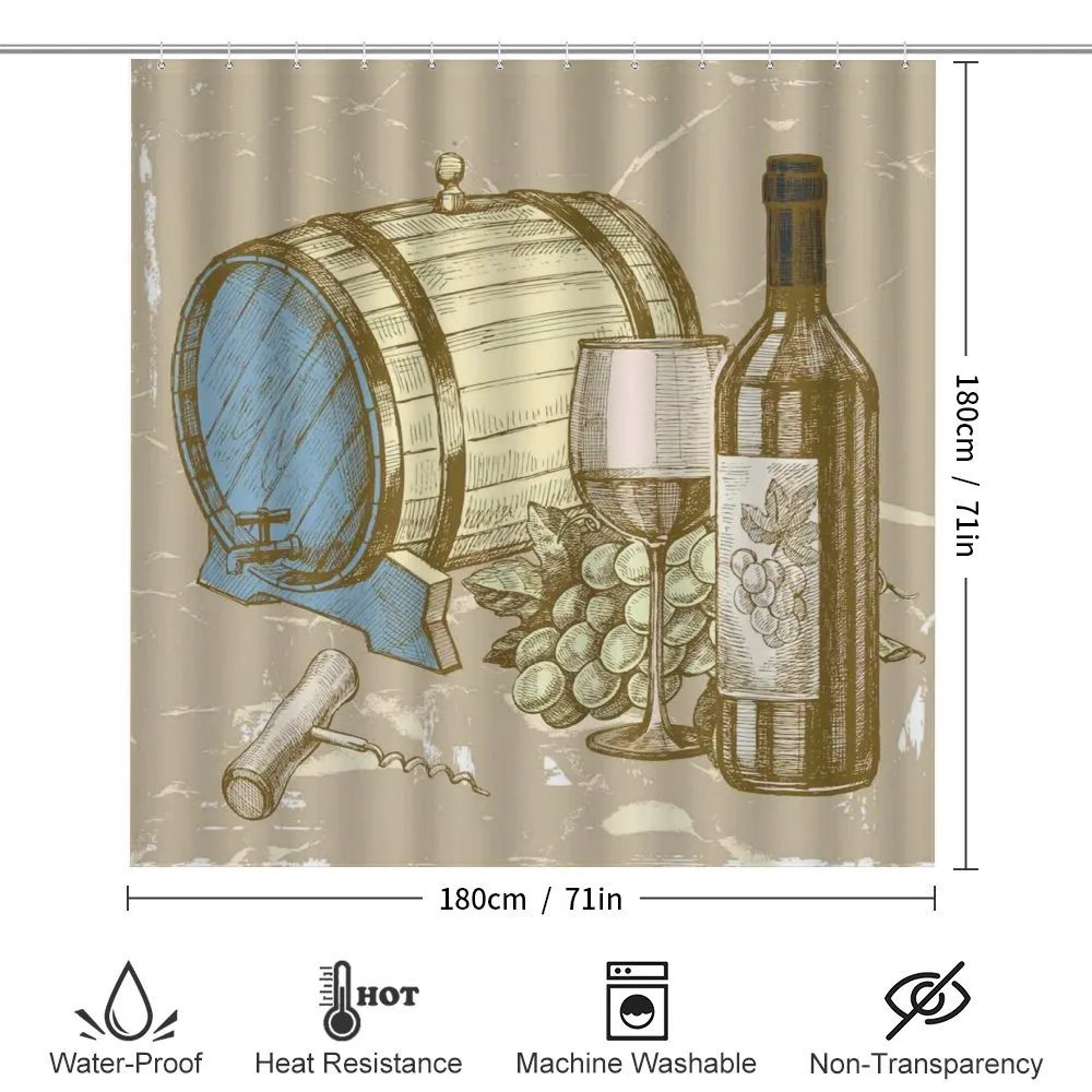 Vintage Themed and Grapes — Detail 2
