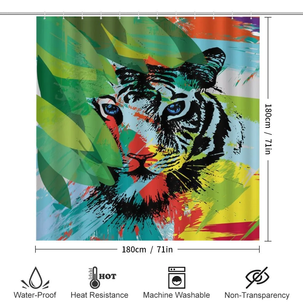 Abstract Bengal Tiger — Detail 2