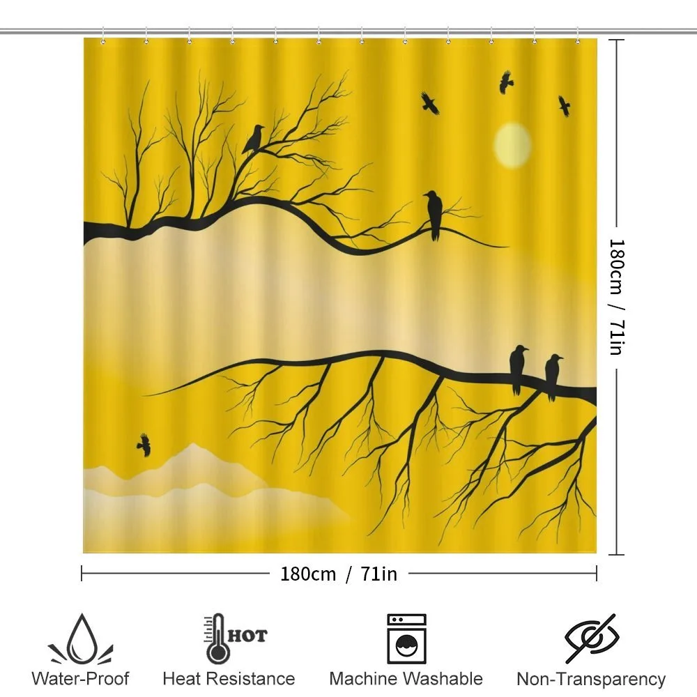 Birds on Bare Branches — Detail 2