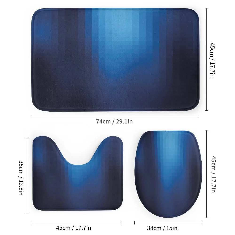 Blurry Mosaic Pixel Square — Detail 1