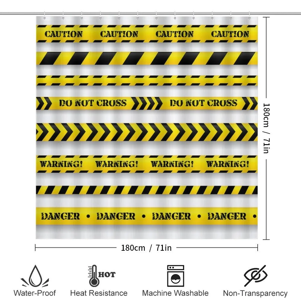 Caution Tapes Pattern — Detail 2