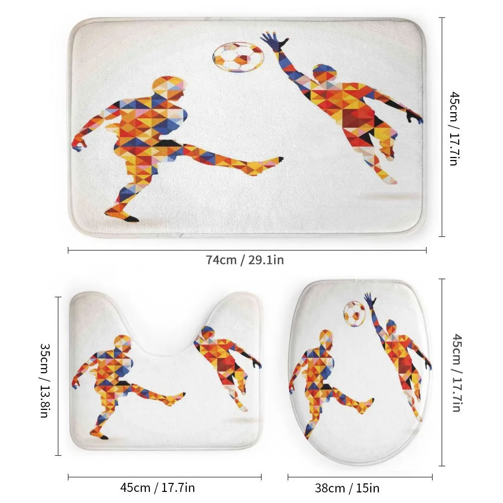 Colorful Footballers — Detail 1