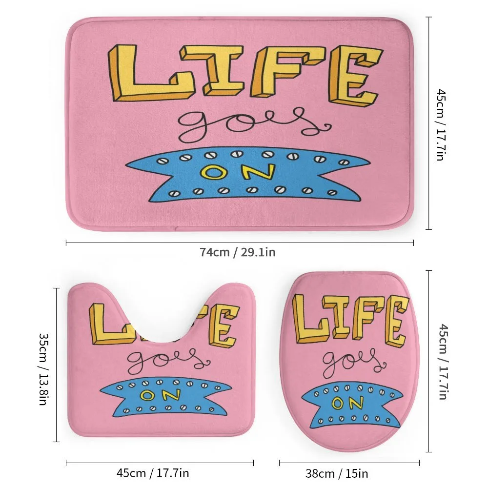 Life Goes on Phrase — Detail 1