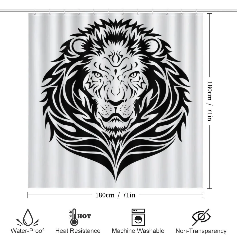 Lion Portrait — Detail 2