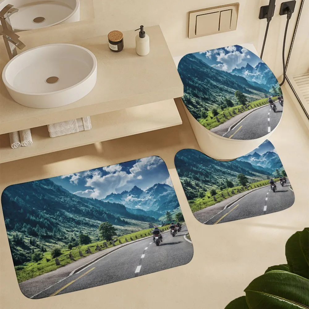 Motorcyclist on Road — Detail 5