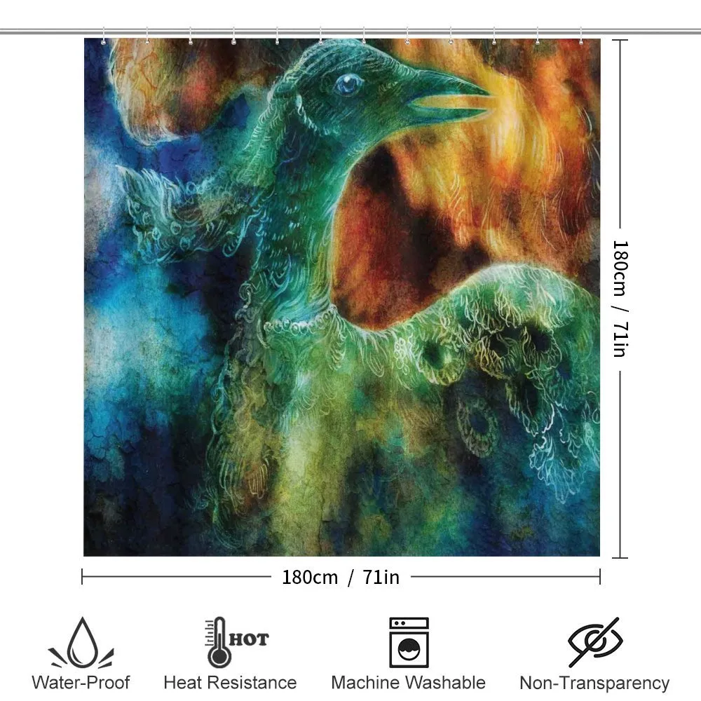 Mythical Phoenix Birth — Detail 2
