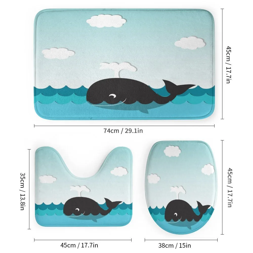 Nursery Graphic Fish on Sea — Detail 1