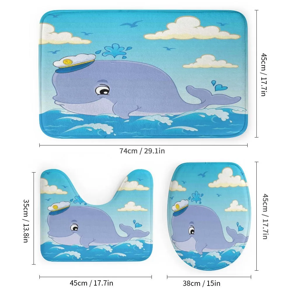 Nursery Theme Captain Whale — Detail 1
