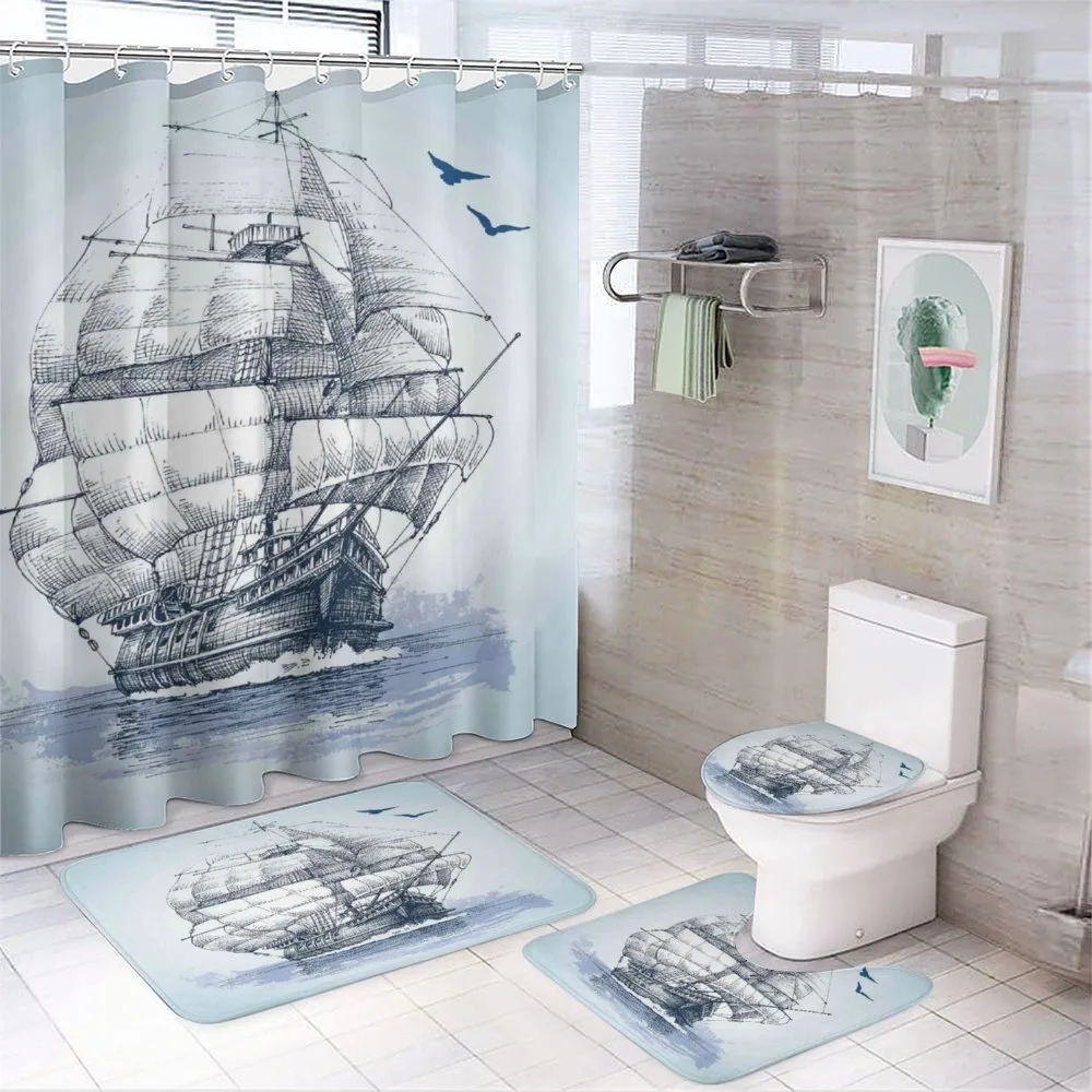 Old Ship at Sea — Your design