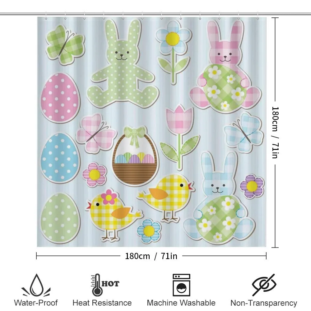 Pale Nursery Bunnies — Detail 2