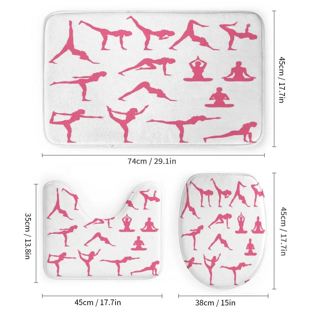 Pink Silhouettes Flexing — Detail 1