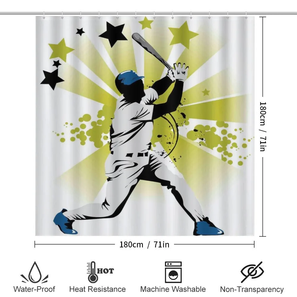 Pitcher Hits the Ball — Detail 2