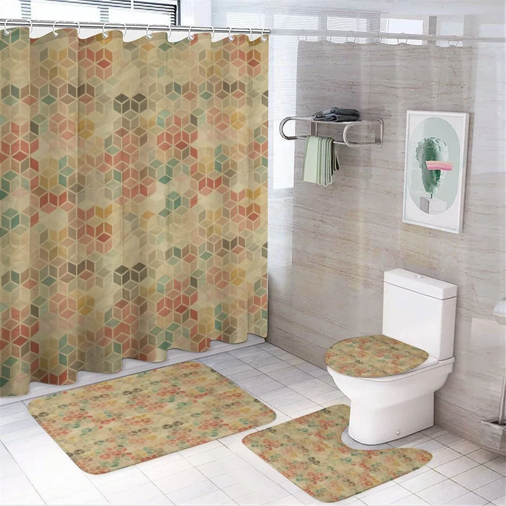 Retro Cube Pattern — Your design