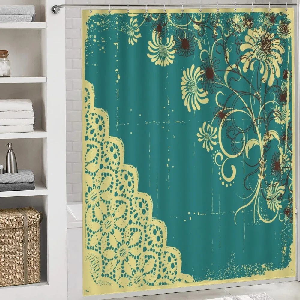 Retro Flora Lace Frame — Detail 4