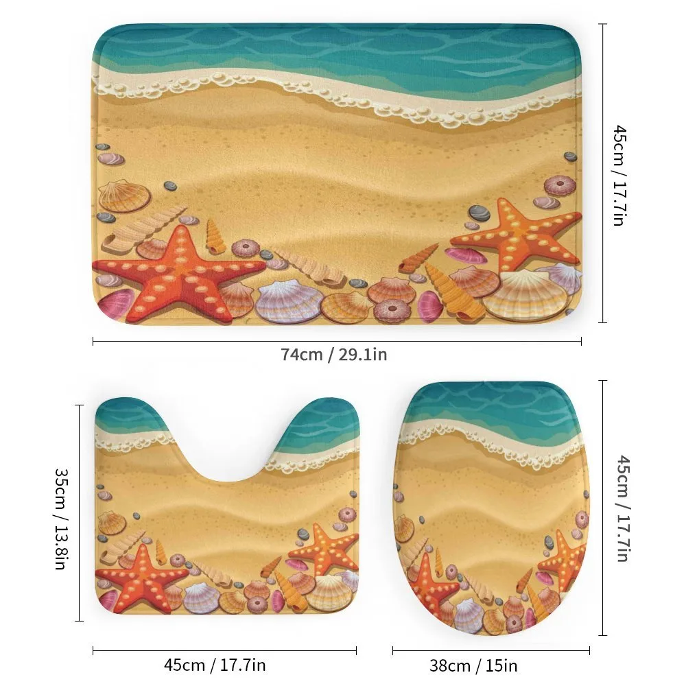 Seashell on Shore Cartoon — Detail 1