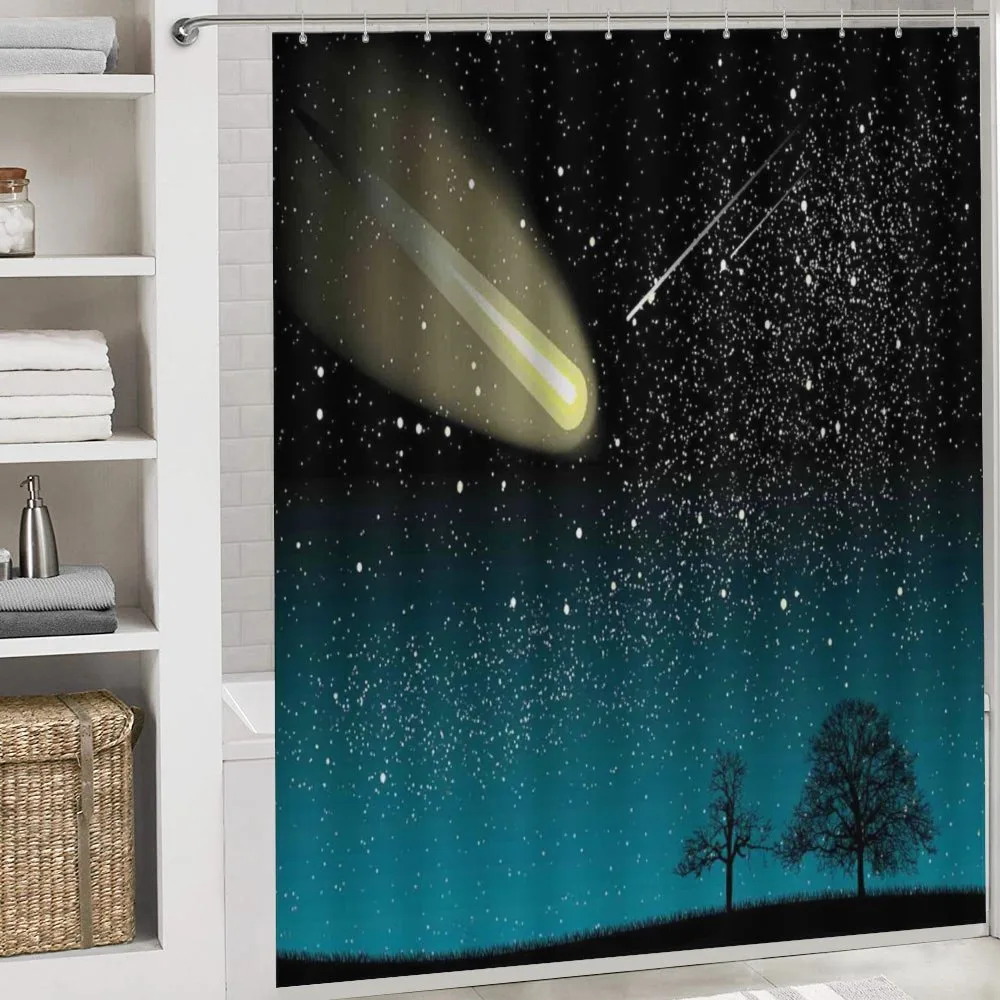 Shooting Stars at Night — Detail 4
