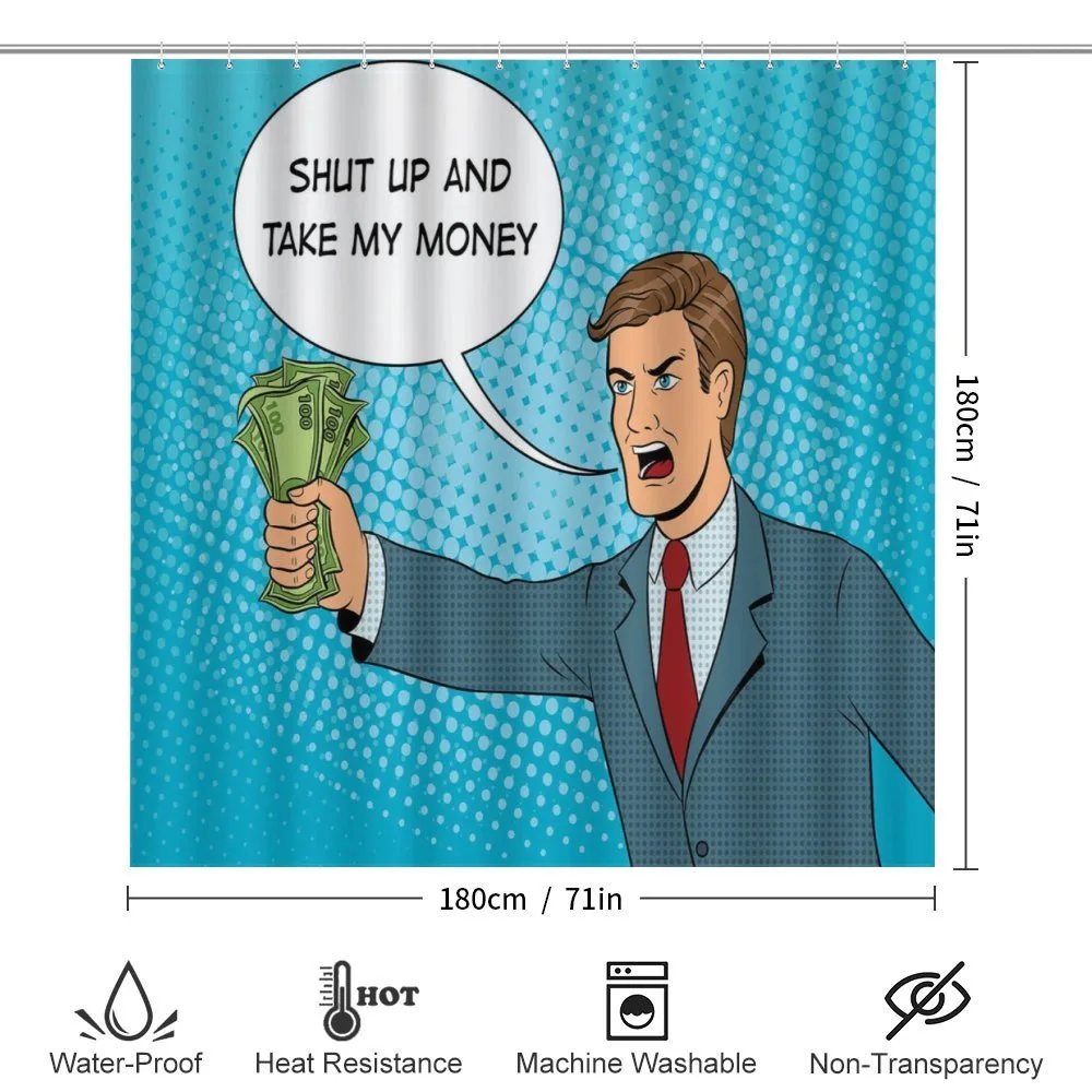 Shut up and Take My Money Man — Detail 2