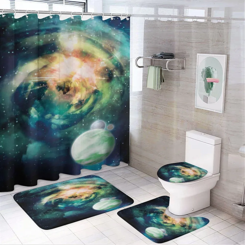 Spiral Galaxy and Planets — Your design