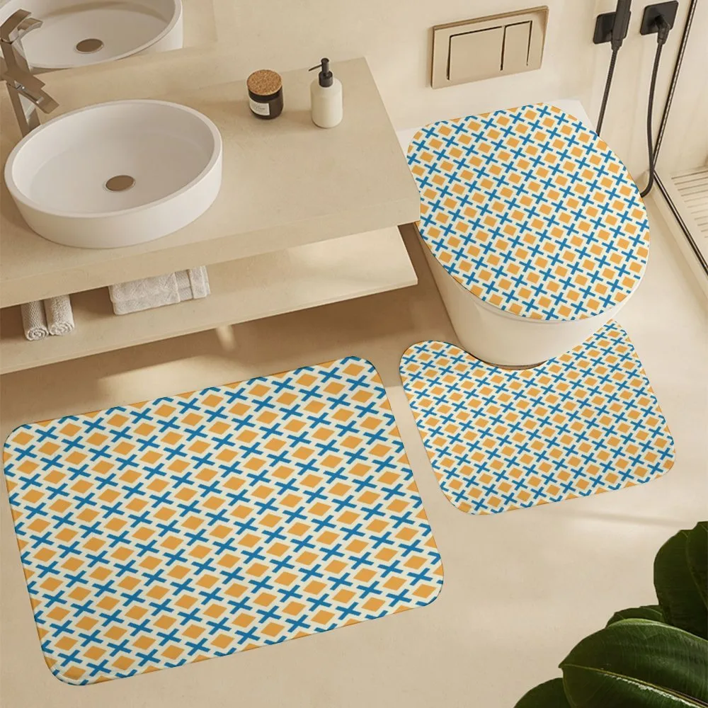 Squares Dashed Lines Tile — Detail 5