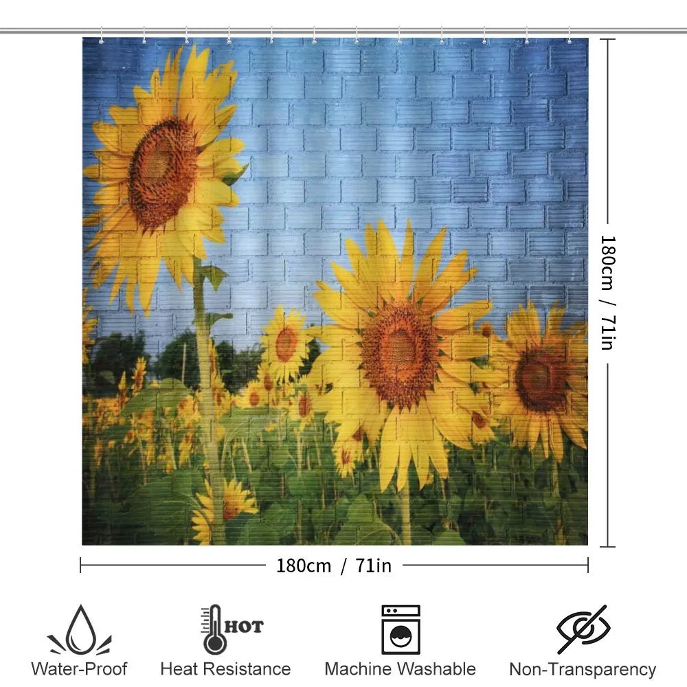 Sunflowers on the Wall — Detail 2