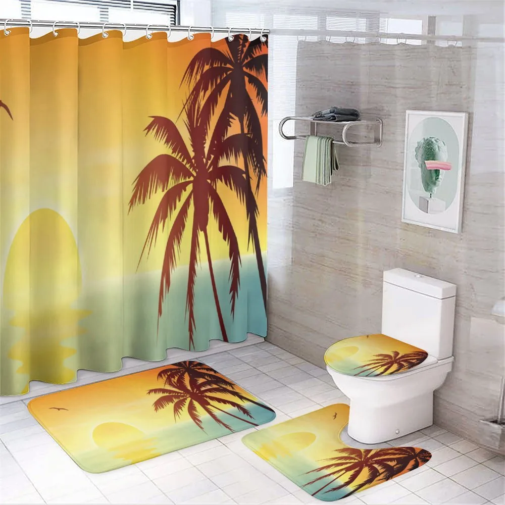 Tropical Sunset with Ombre Sky — Your design