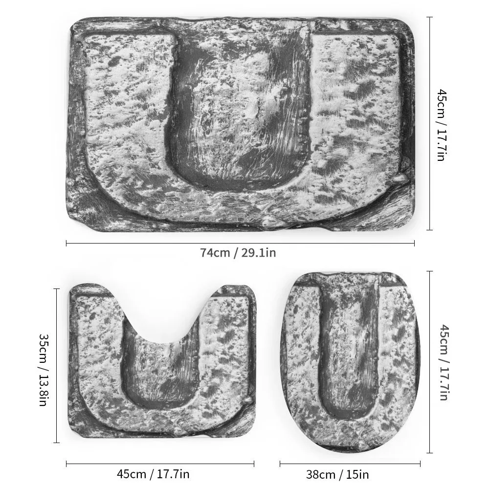 Uppercase U Grey Tones — Detail 1
