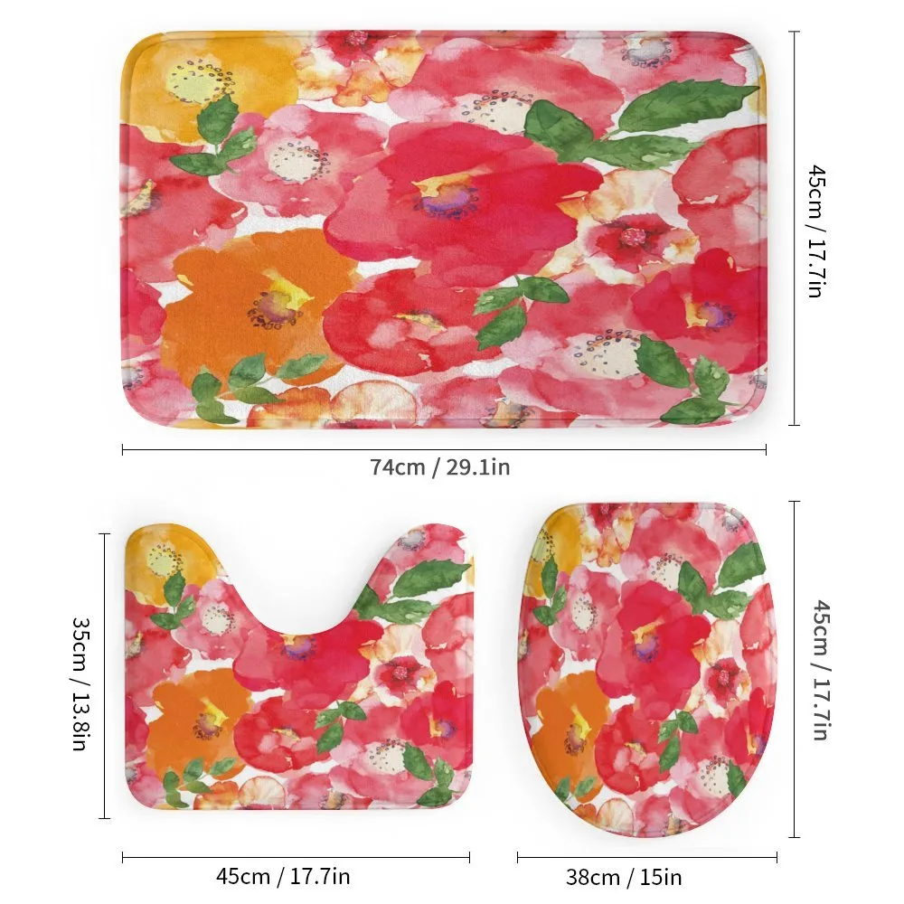 Watercolor Style Floral — Detail 1