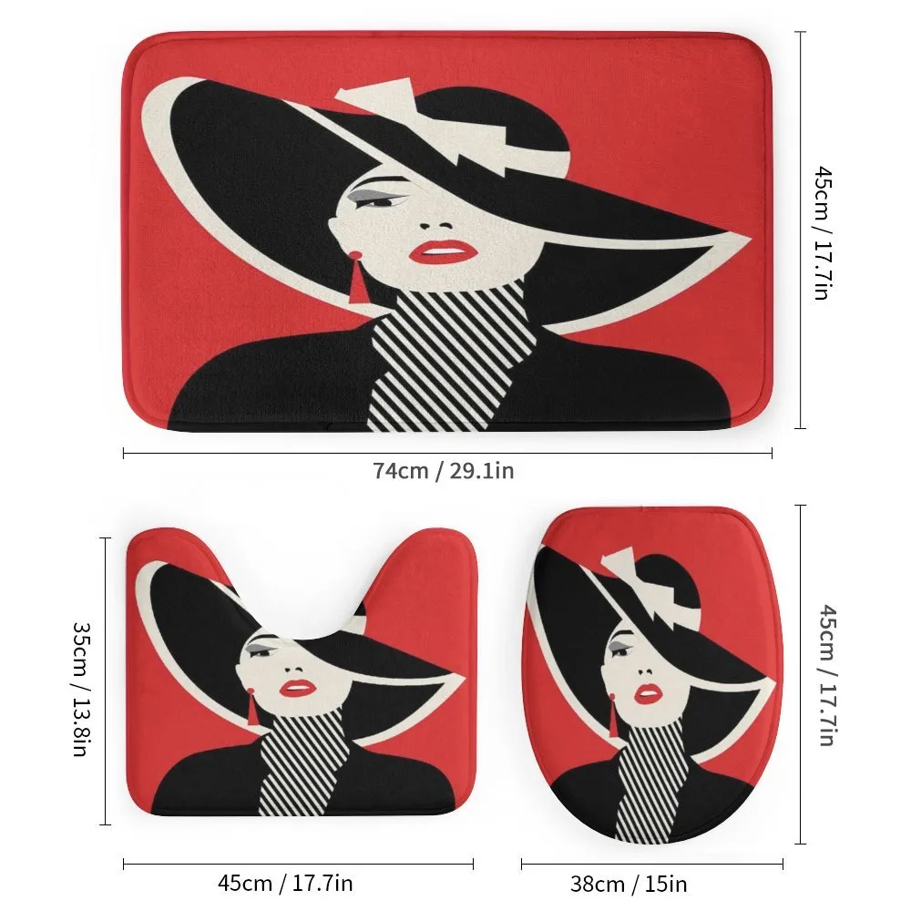 Women with Vintage Hat — Detail 1