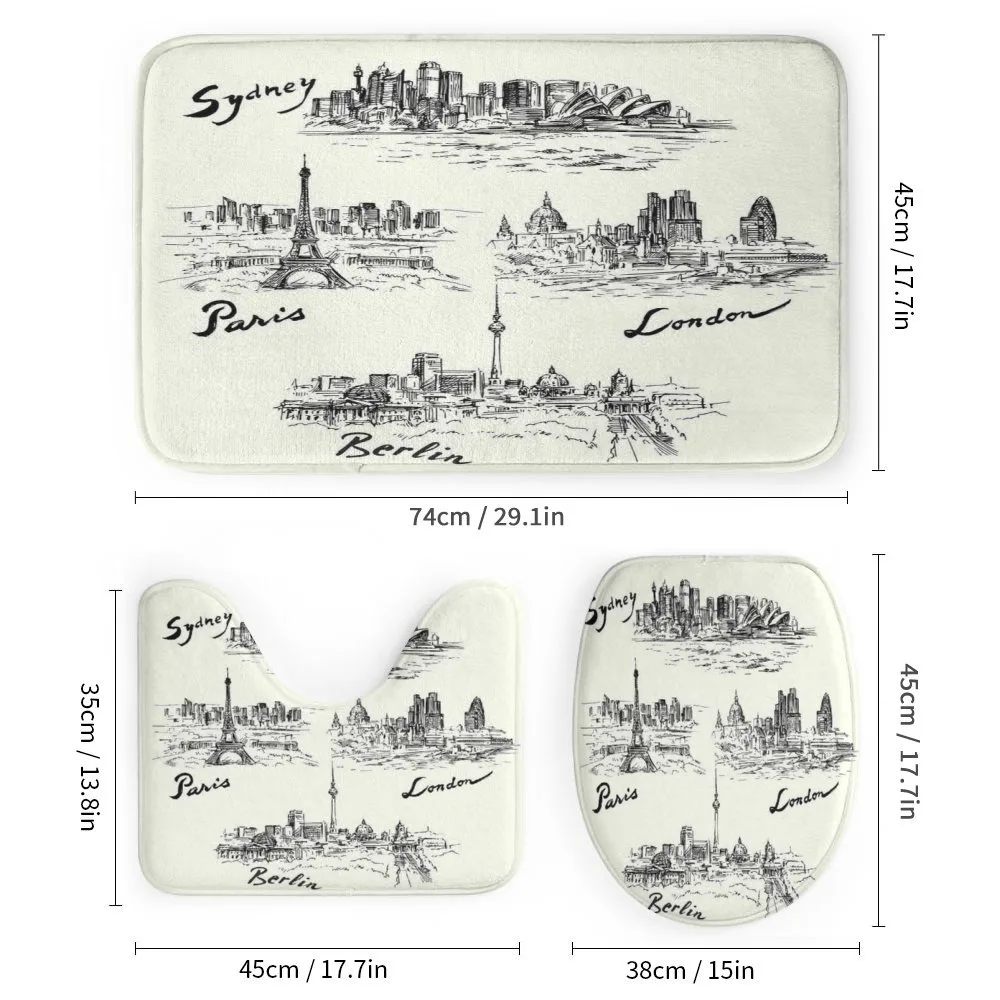 World's Famous Cities — Detail 1