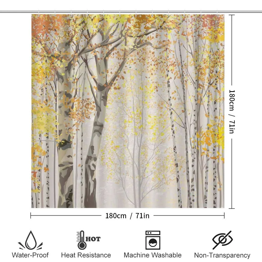 Birch Growth in Fall — Detail 2