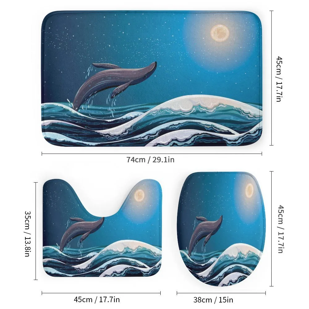 Cartoon Big Fish at Night — Detail 1