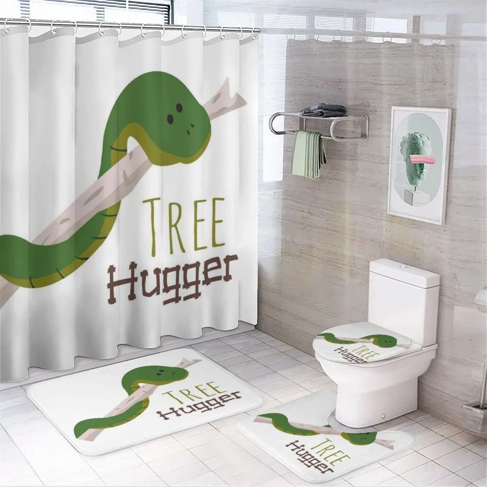 Cartoon Snake Mascot Love — Your design