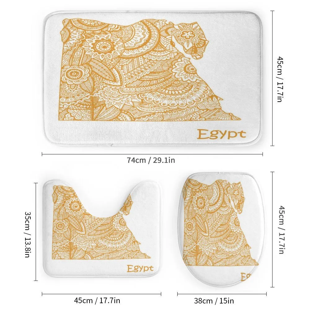 Egypt Map Flower — Detail 1