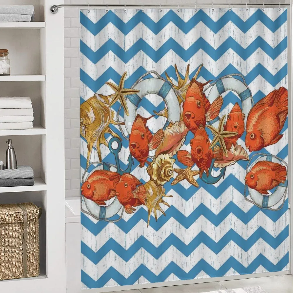 Fish Shell Ahoy Chevron — Detail 4