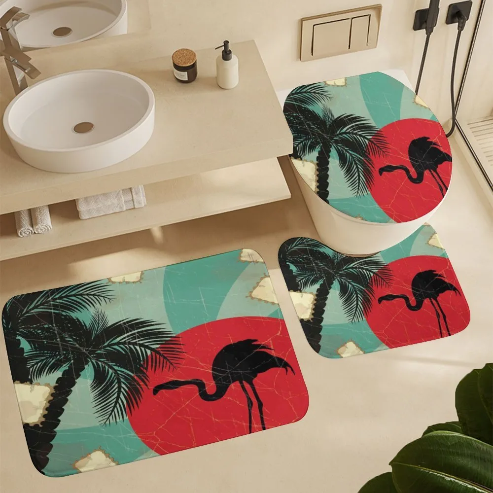 Grunge Flamingo Palm — Detail 5