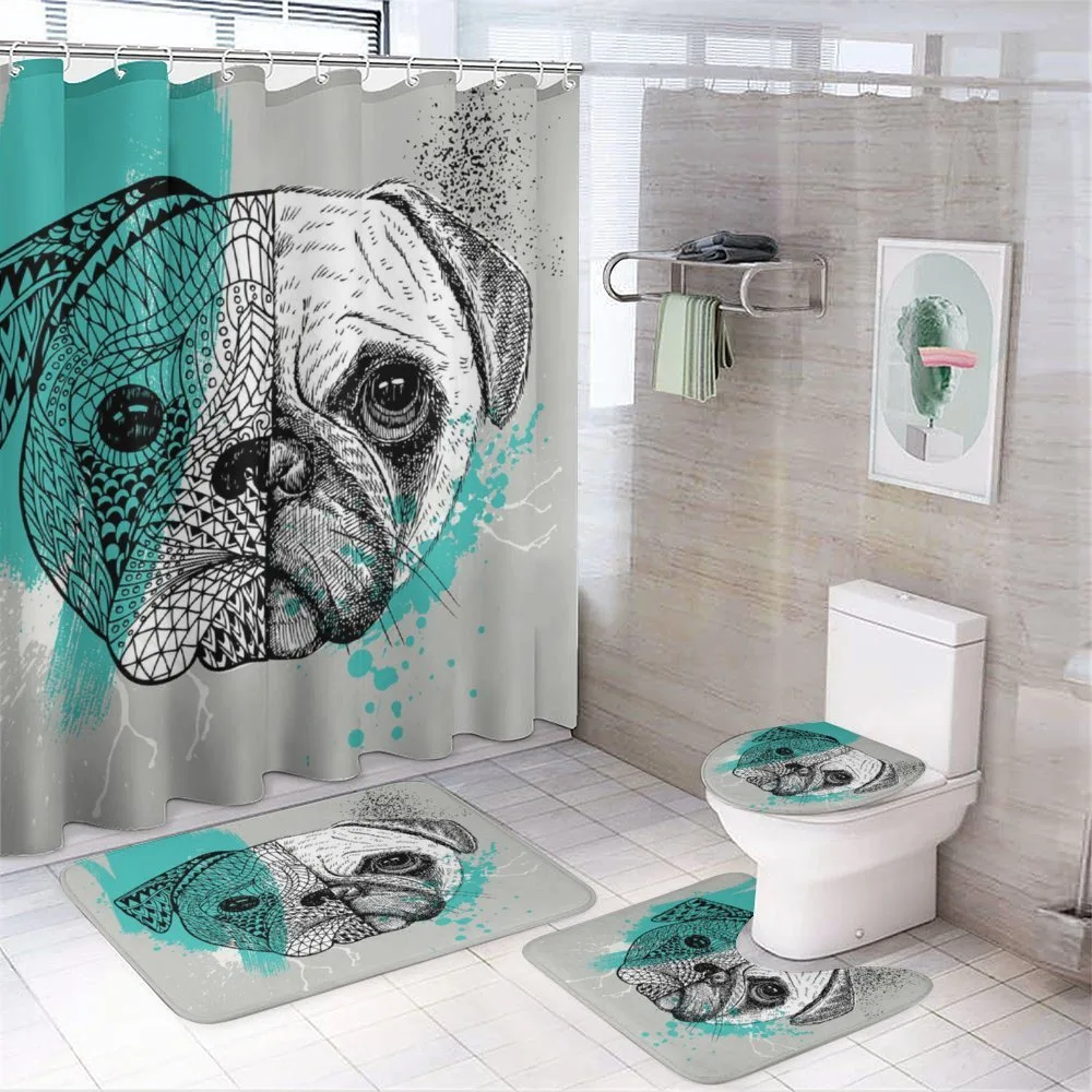 Hand Drawn Head of a Dog — Your design