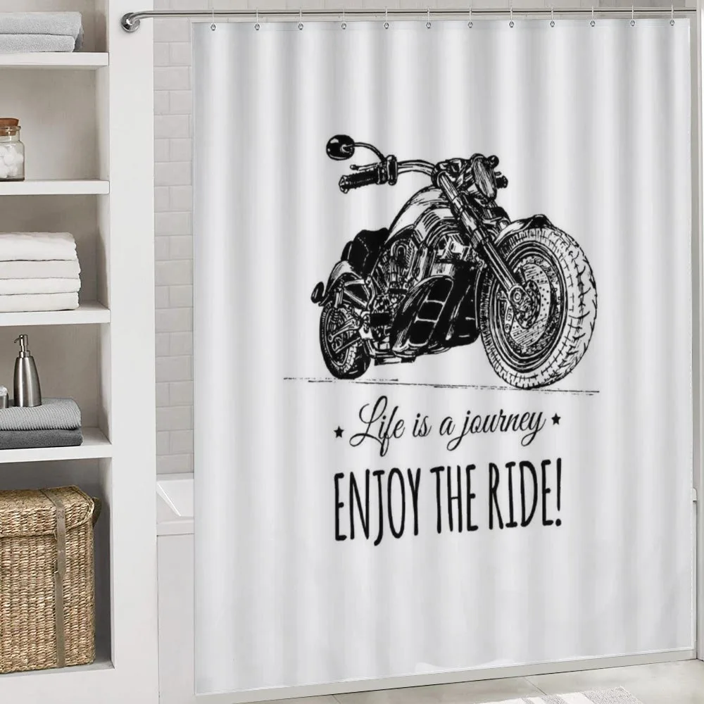 Hand-drawn Motorbike — Detail 4