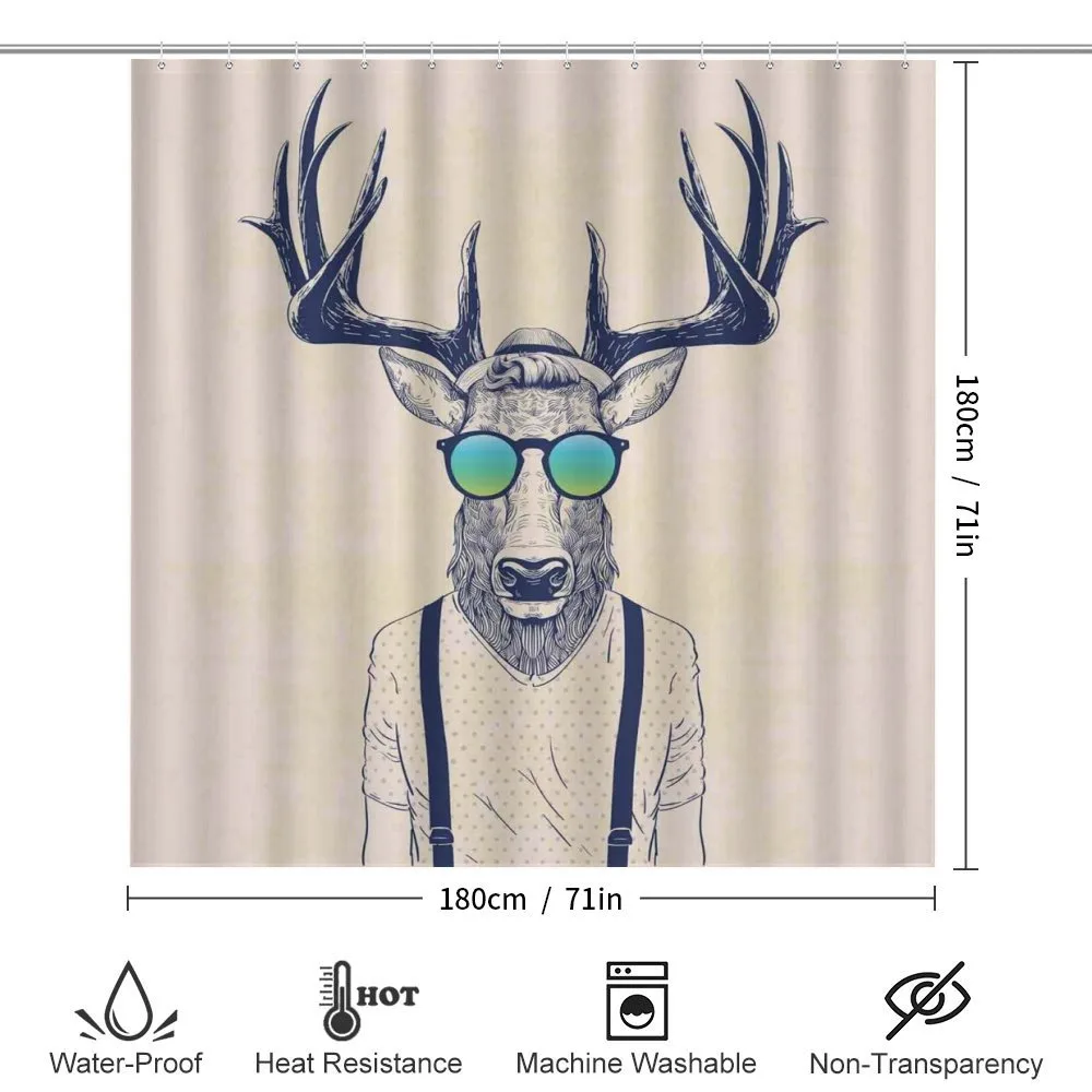 Hipster Cool Fun Animal — Detail 2