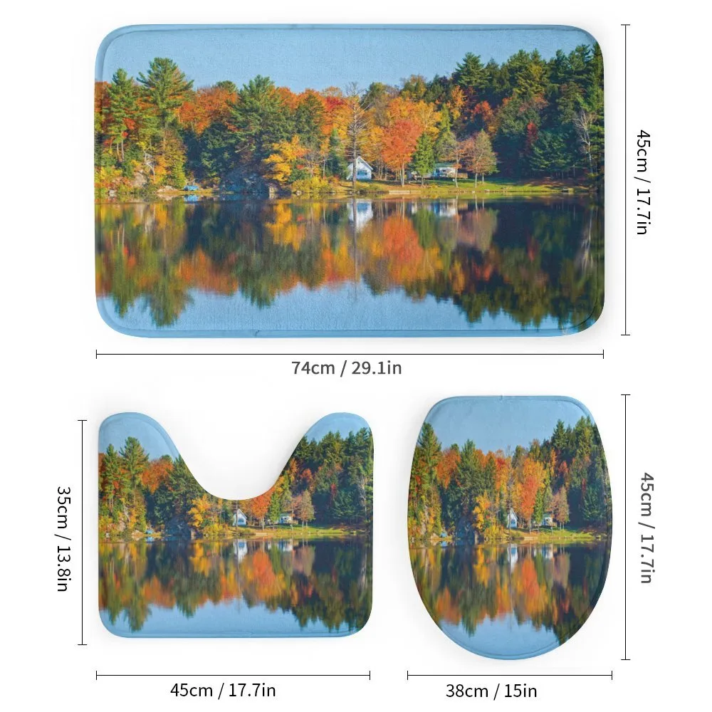 Lake House in Autumn — Detail 1