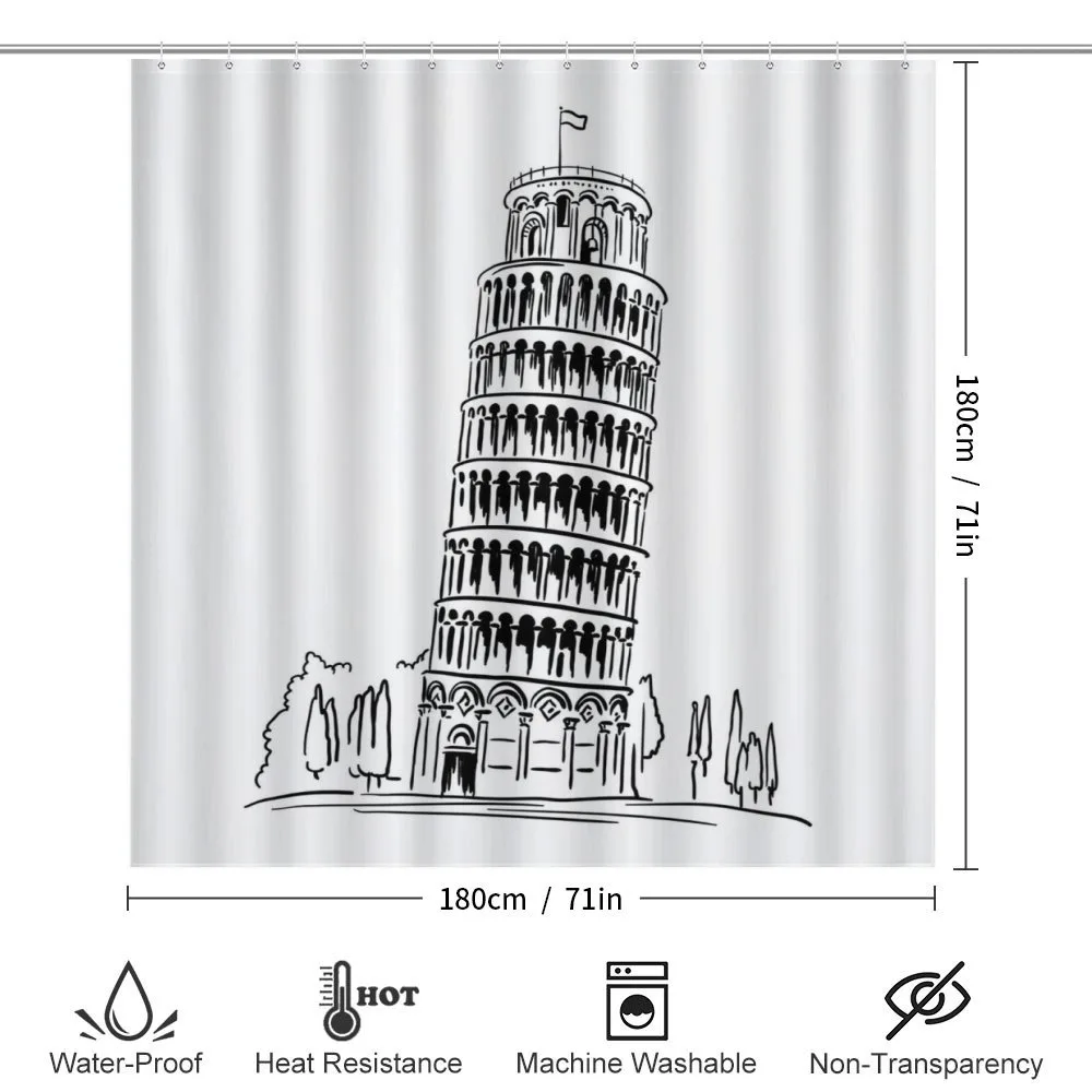 Landmark Piza Tower Europe — Detail 2