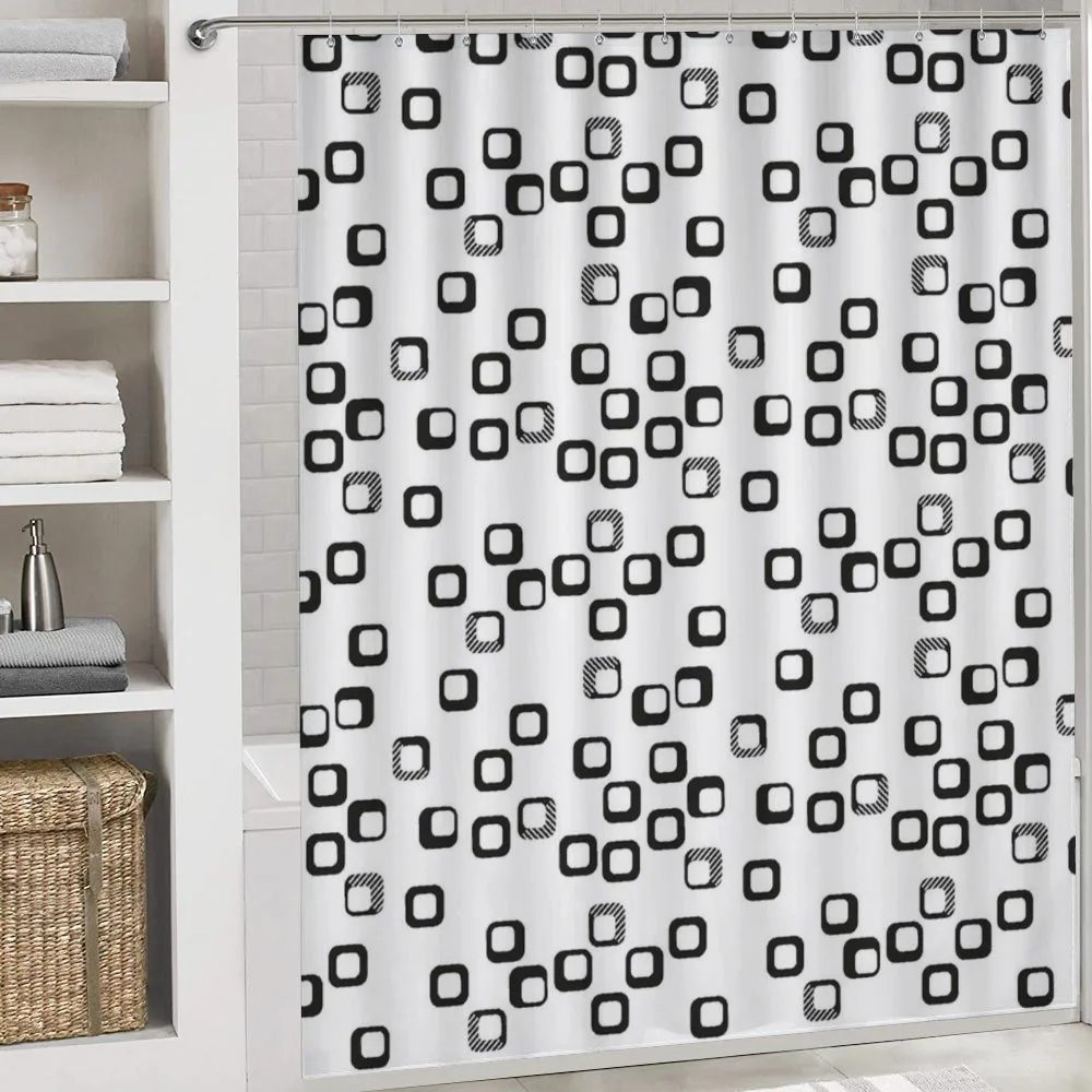 Modern Monochrome Squares — Detail 4