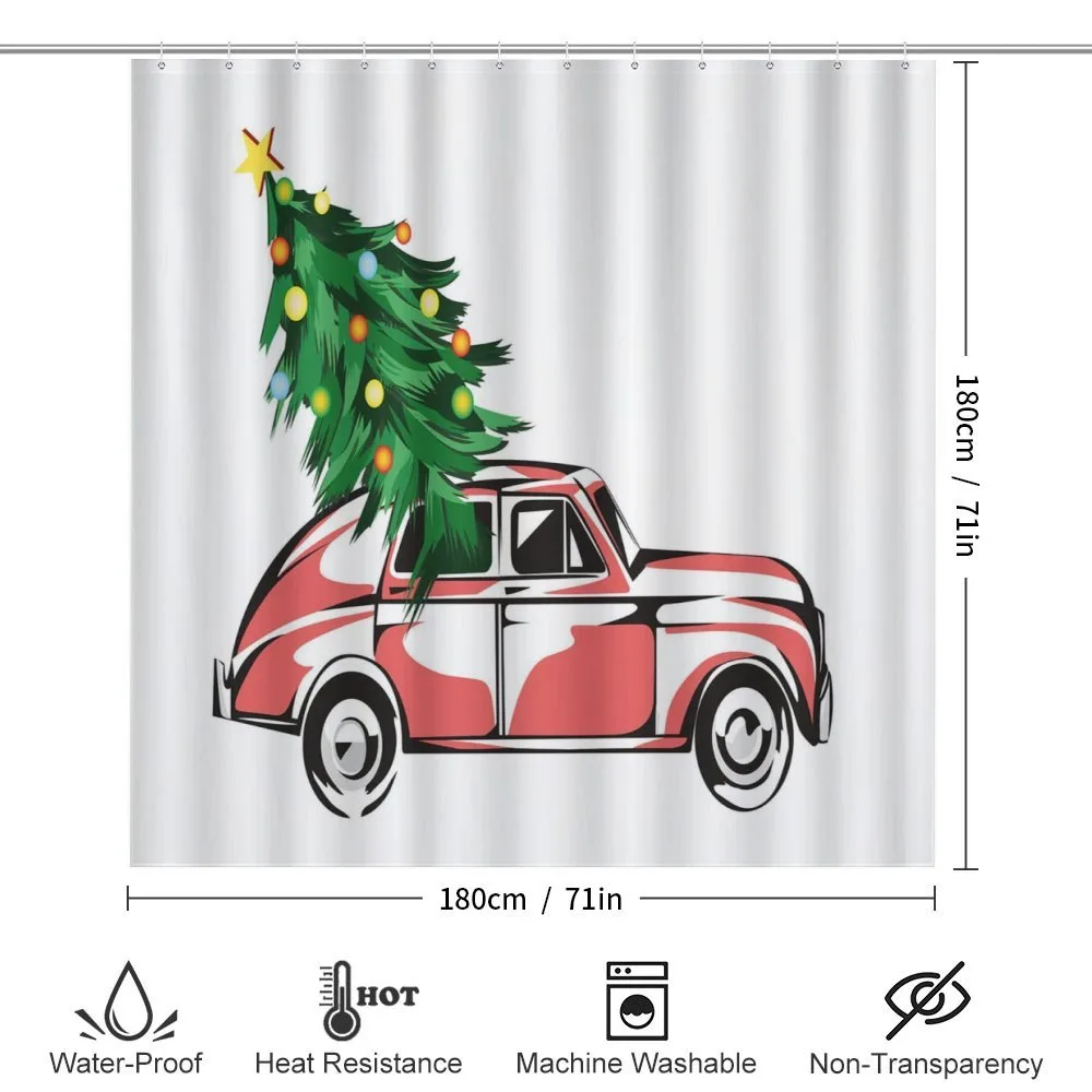 Retro Car Xmas Tree — Detail 2