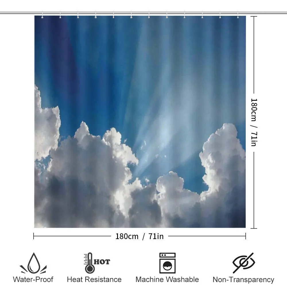 Sky Clouds Sun Rays — Detail 2